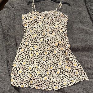 American Eagle Floral Spaghetti Strap Dress Small